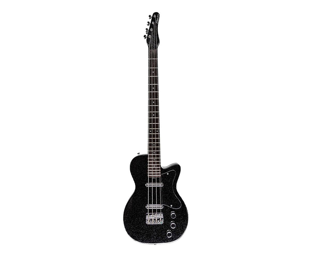 Black Silver Flake Short Scale Bass Q798660