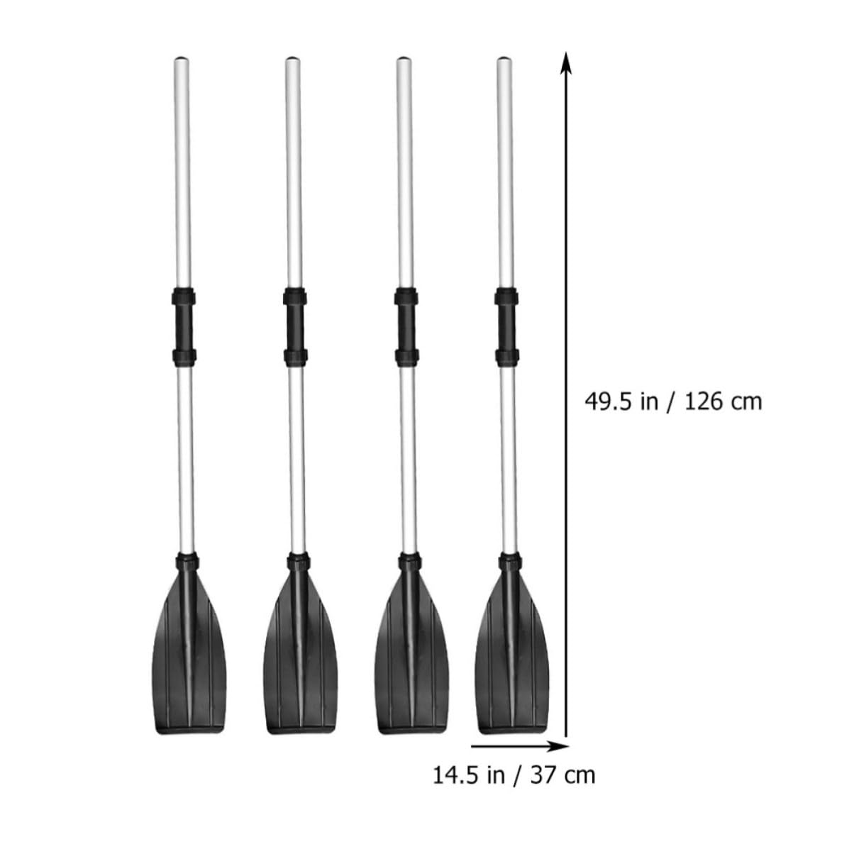 Boat Paddle Detachable Aluminum Alloy 2 Pairs G4805