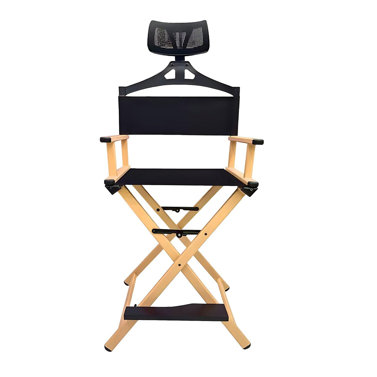 Extra Tall Height Adjustable Folding Makeup Artist Chair V572