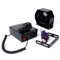 12V 100W 7 Tone Warning Speaker Siren Set with Microphone L3805