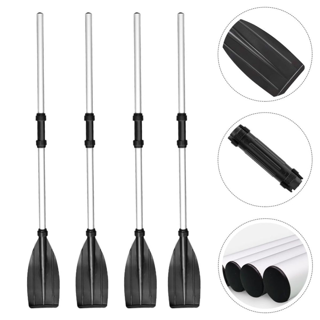 Boat Paddle Detachable Aluminum Alloy 2 Pairs G4805