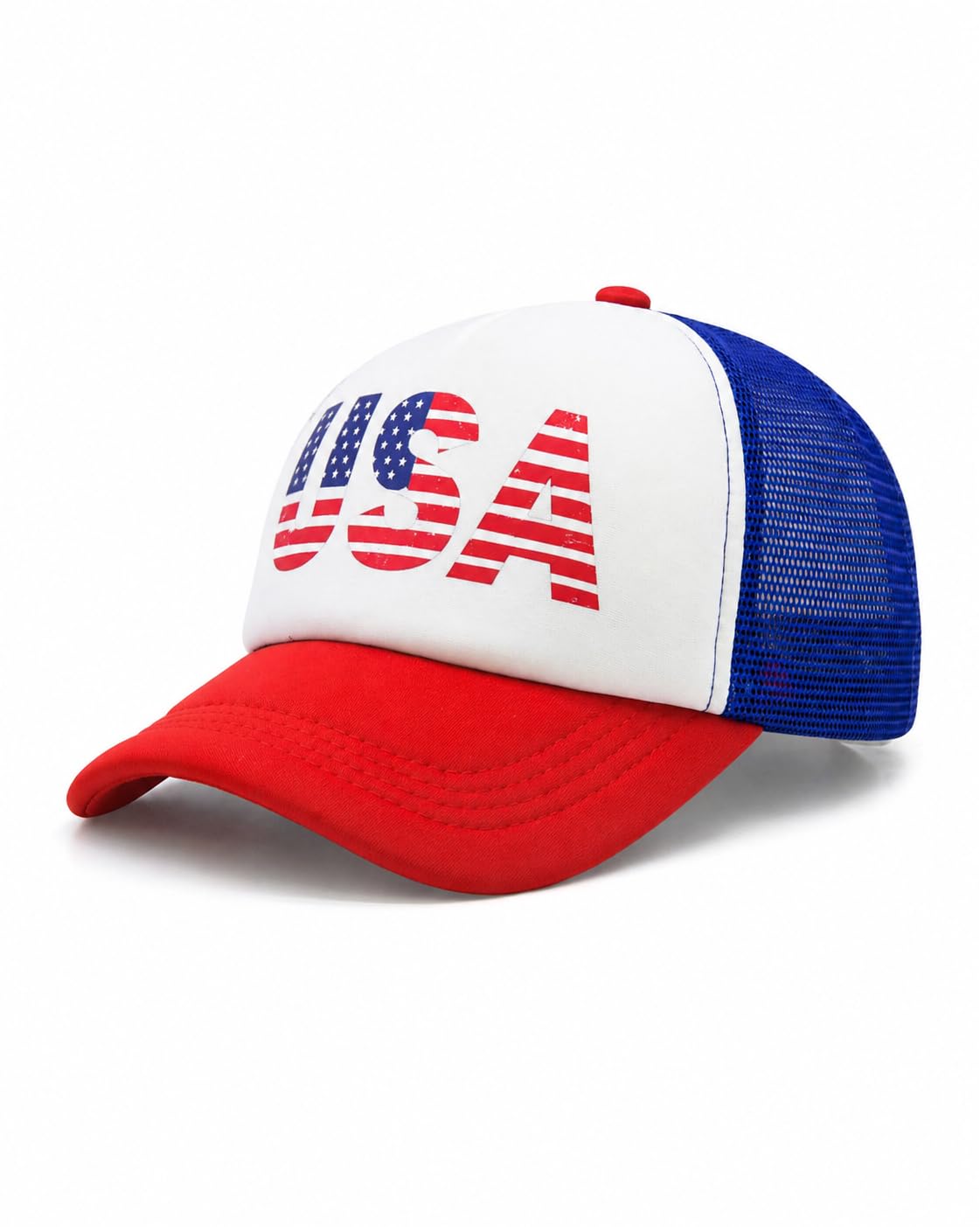 American Flag Trucker Hat D950566