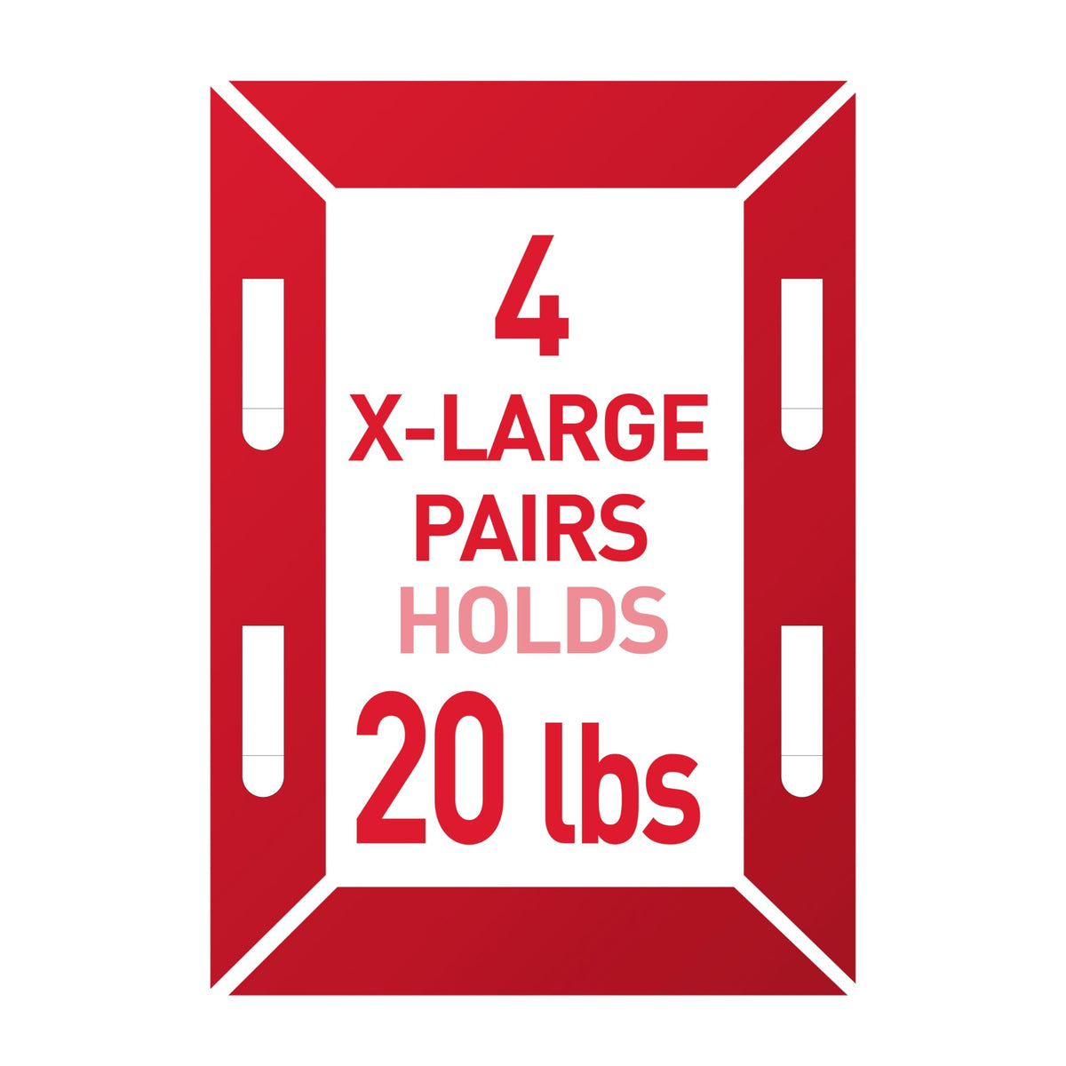 20 lb X-Large White Picture Hanging Strips D843