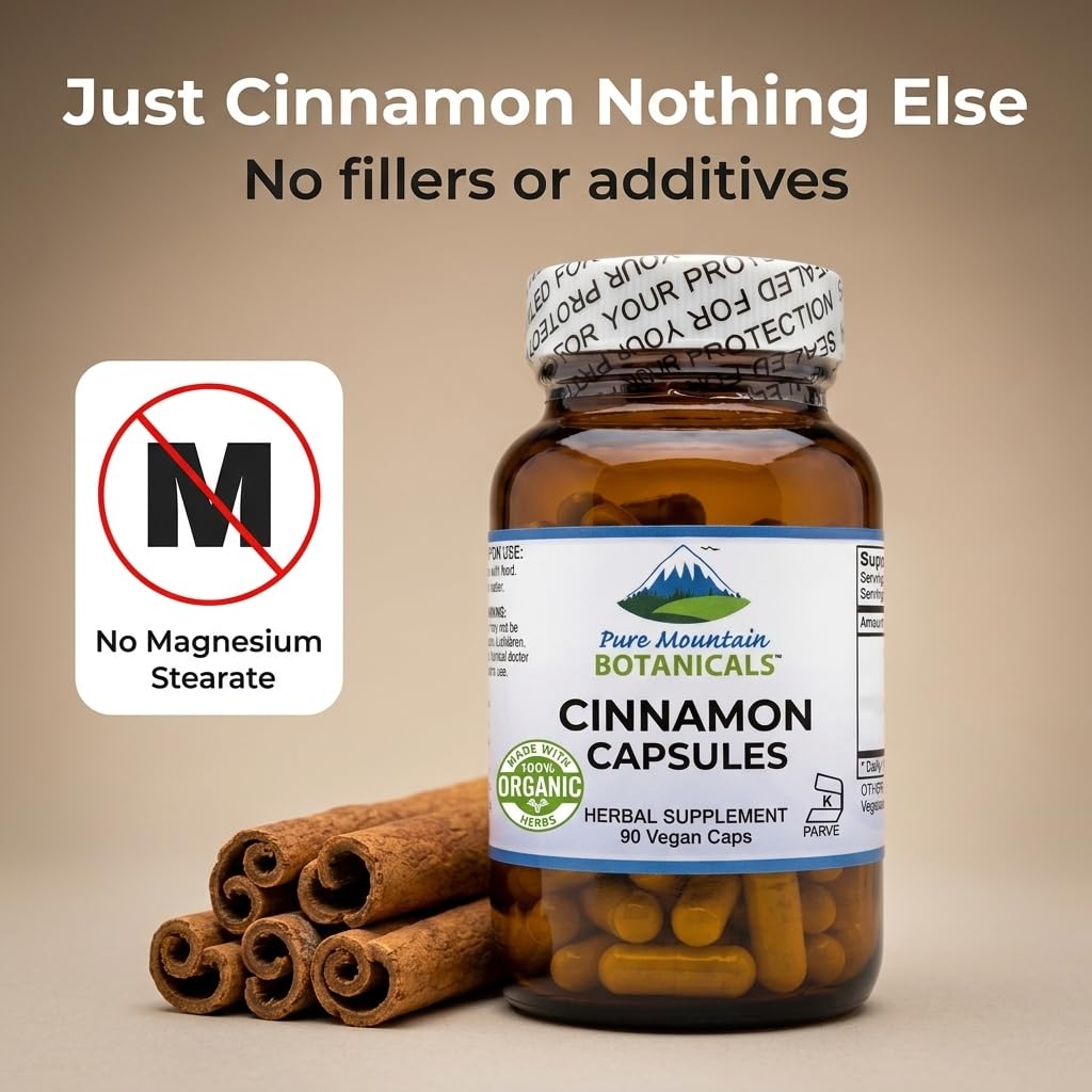 Cinnamon Capsules 1000mg 90 Capsules F9744