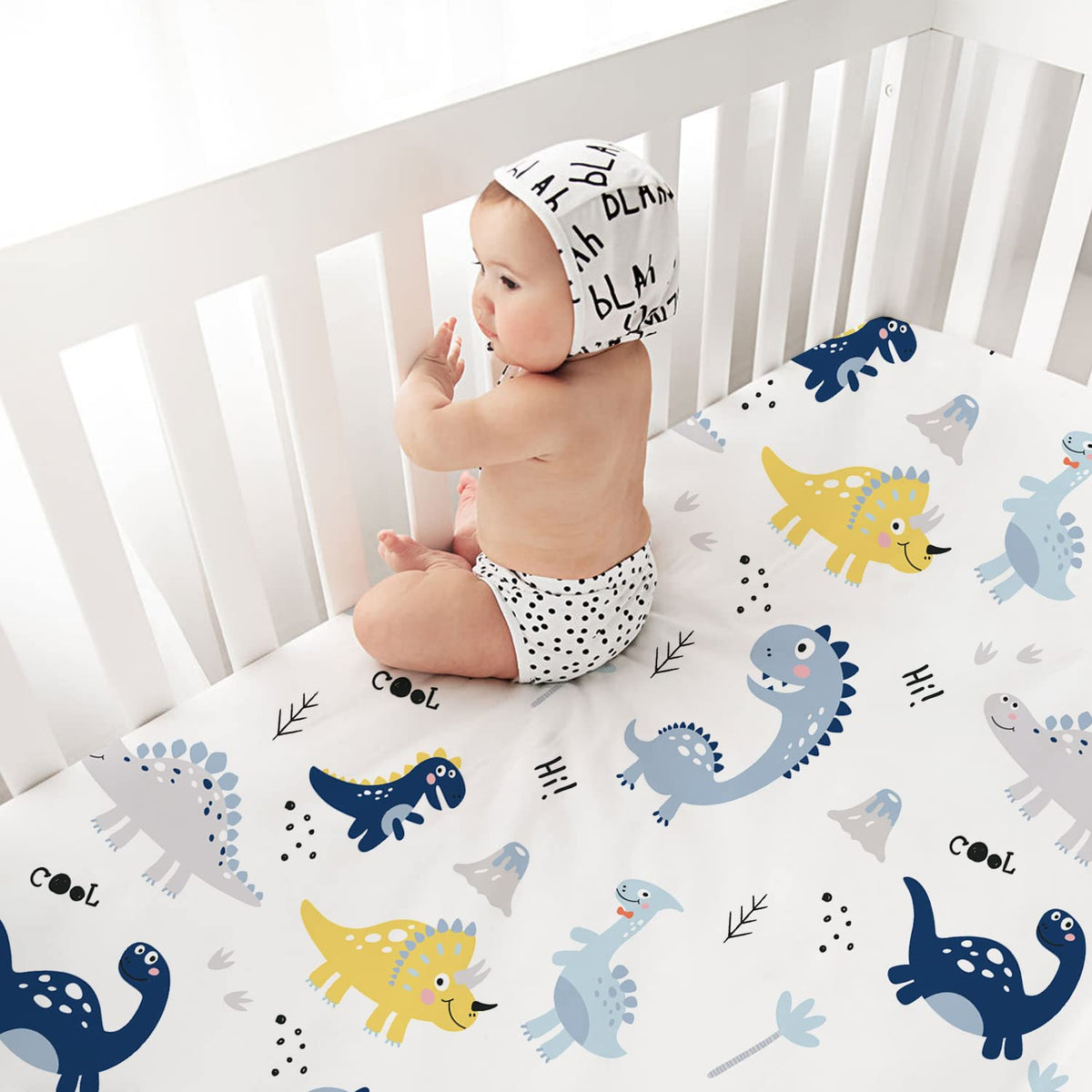 3 Pack Baby Crib Sheets A2941