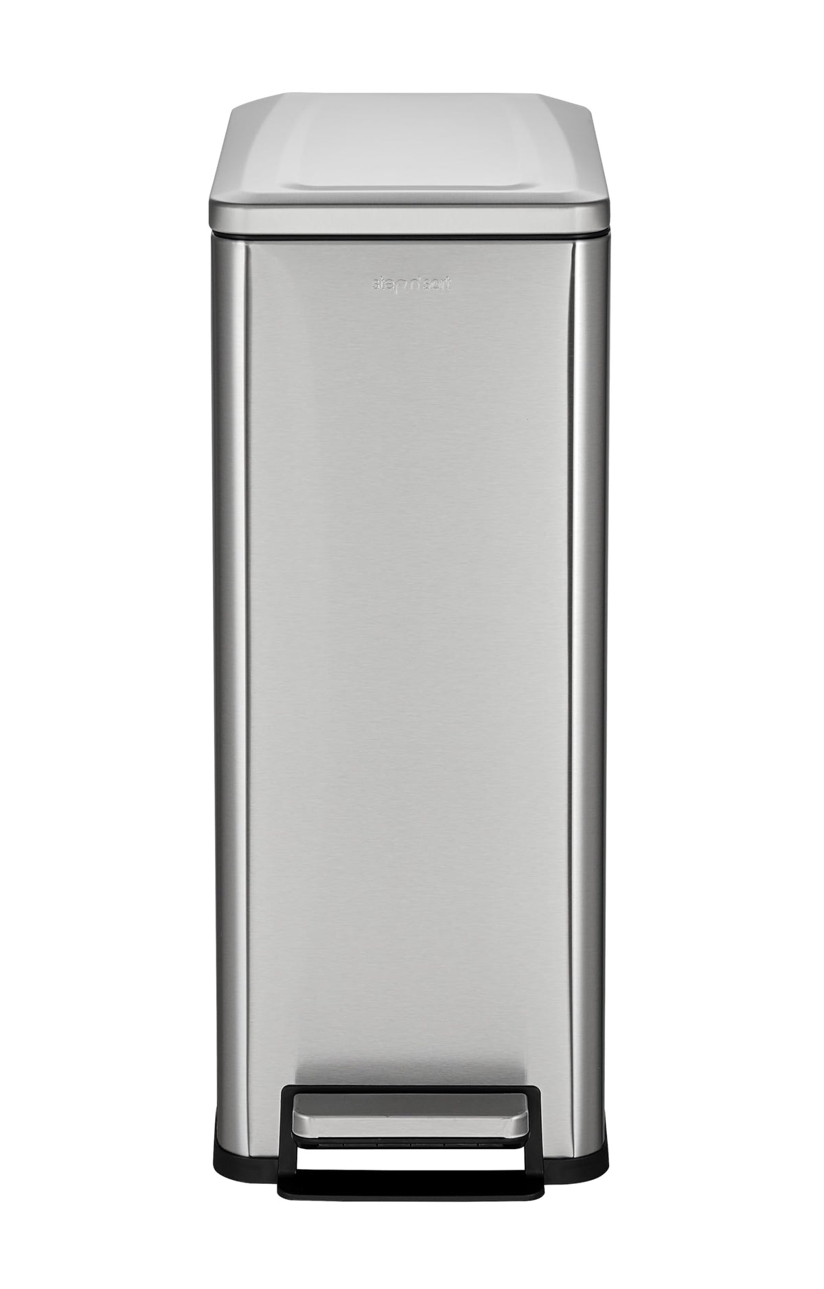 43L Dual Recycling Bin Stainless Steel J884428