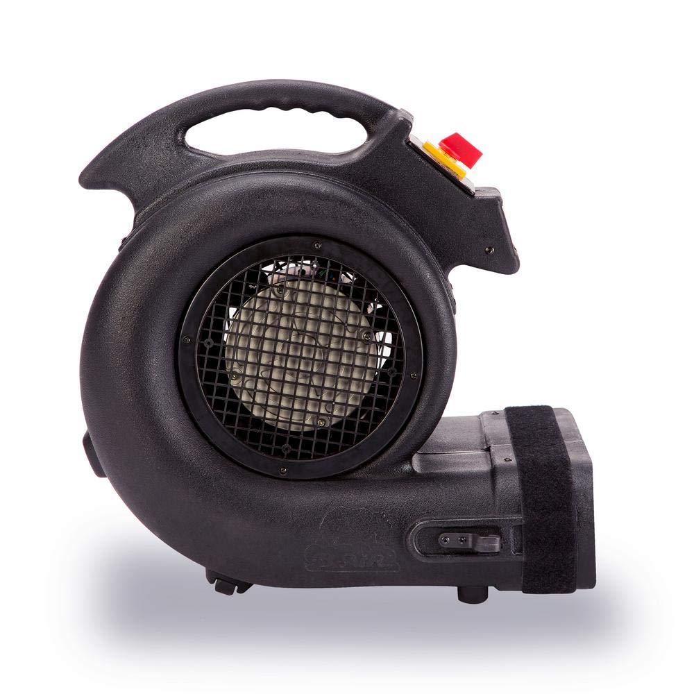 1 HP 3550 CFM Air Mover Carpet Dryer Floor Fan Black R852519