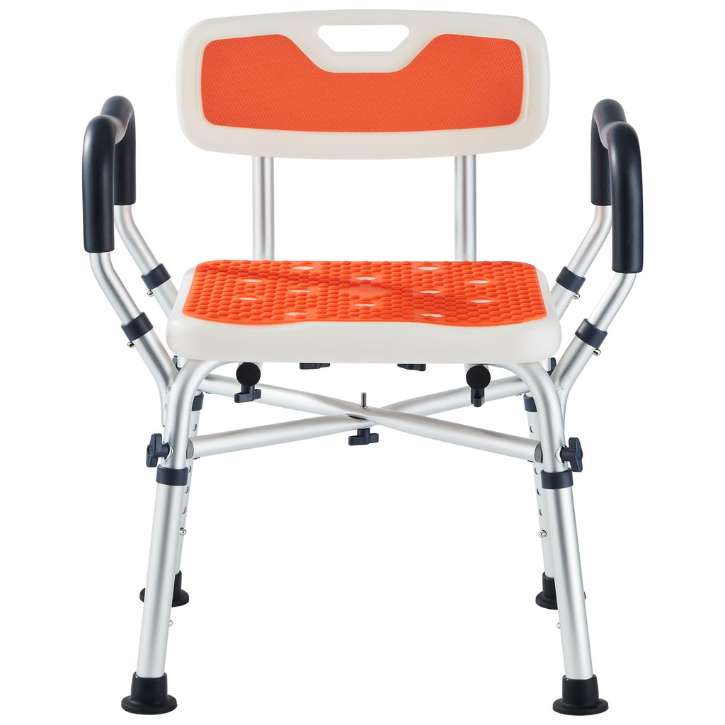 Padded Shower Chair with Arms and Back J897