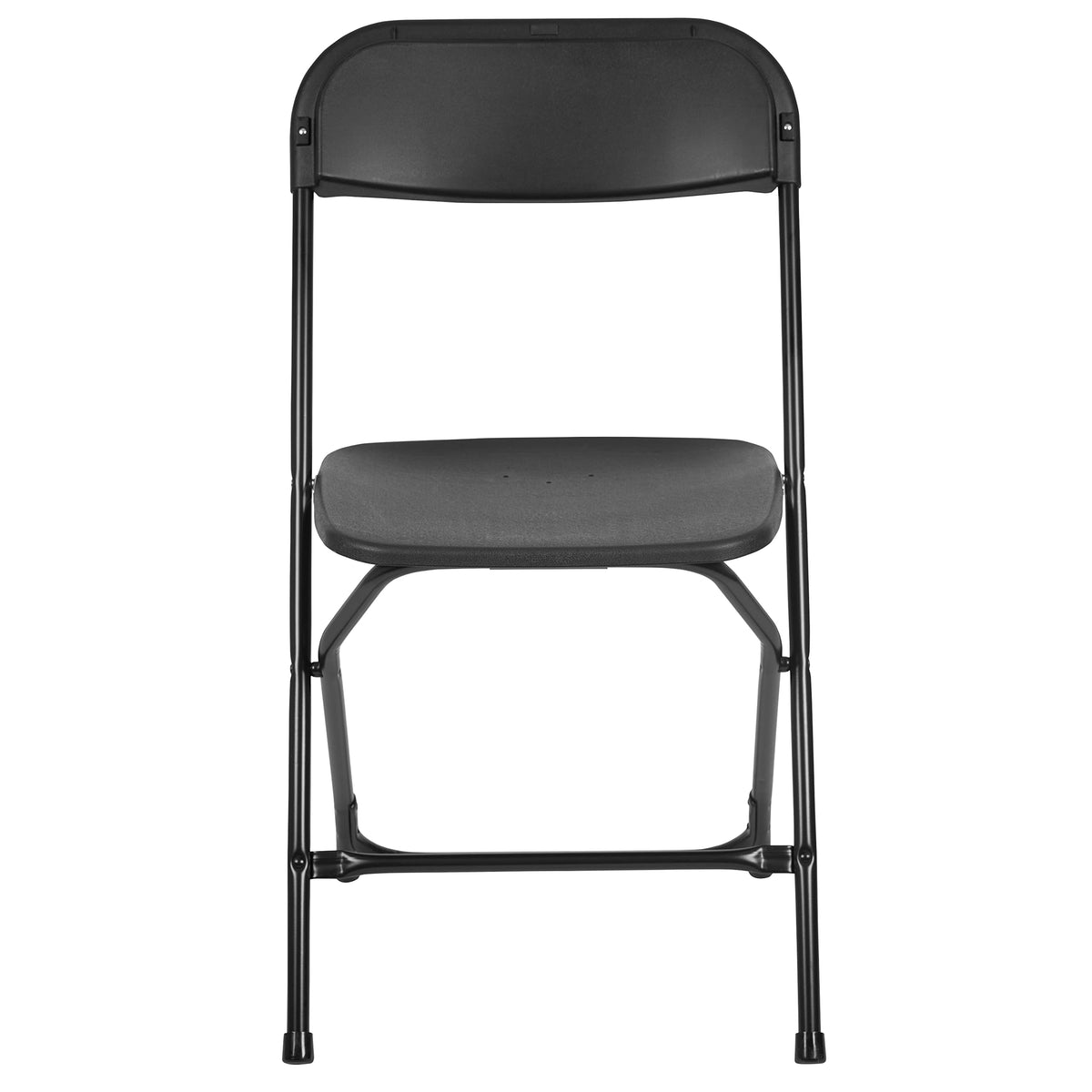 Black Plastic Folding Chair 10-Pack C26006