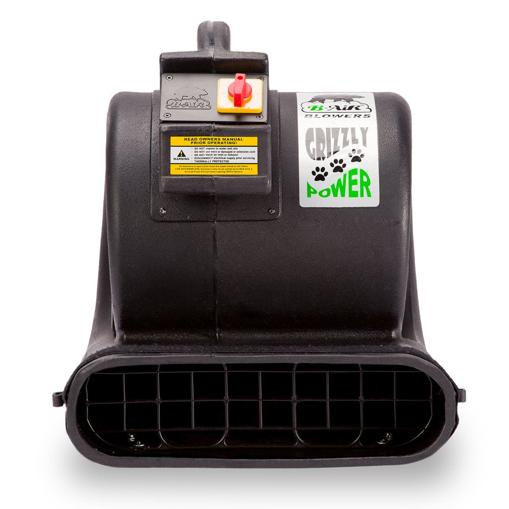 1 HP 3550 CFM Air Mover Carpet Dryer Floor Fan Black R852519