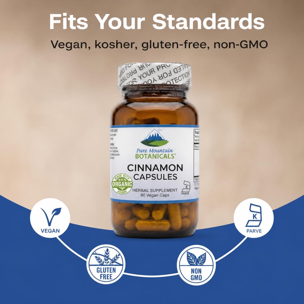 Cinnamon Capsules 1000mg 90 Capsules F9744