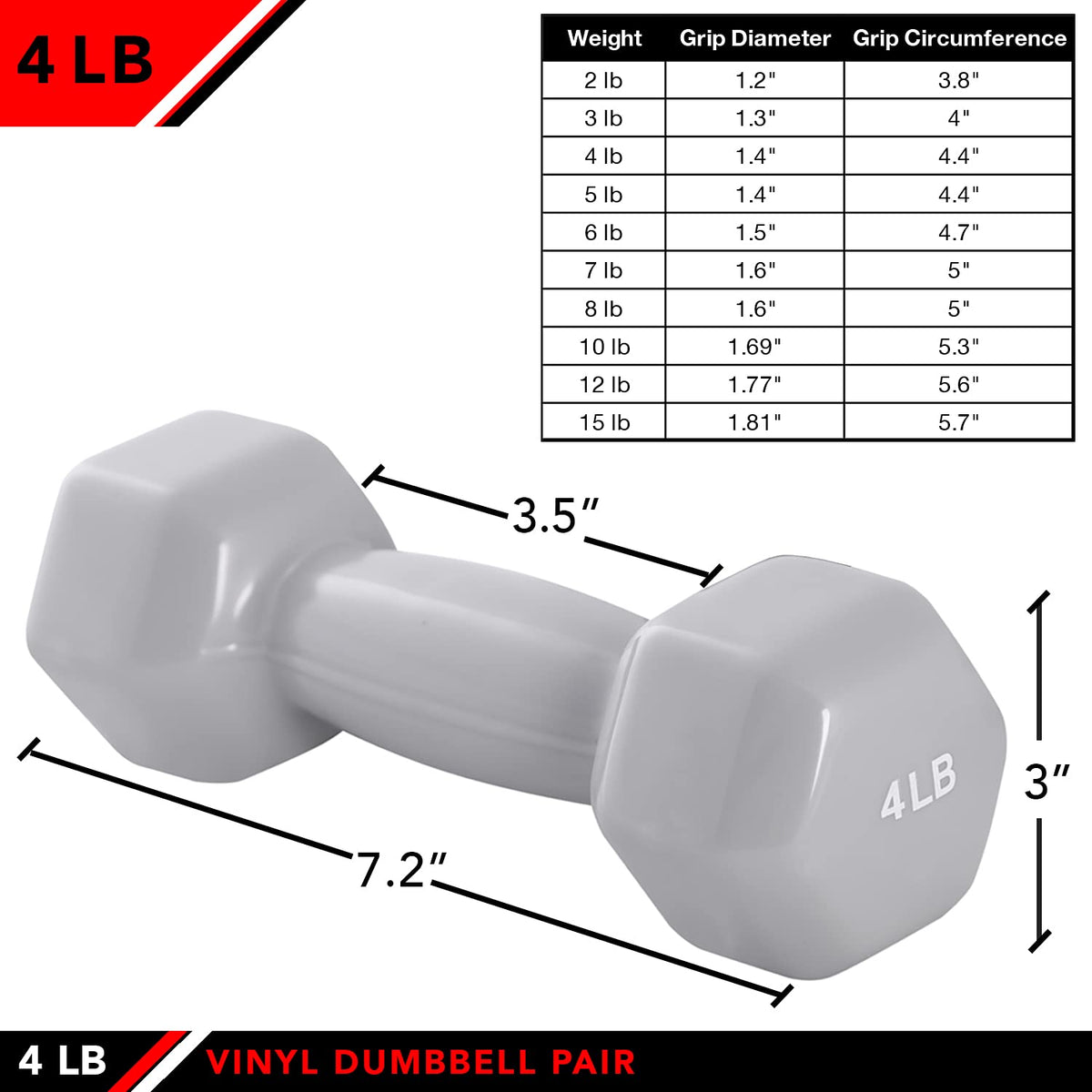 Neoprene & Vinyl Coated Dumbbell Pairs or Sets X75845