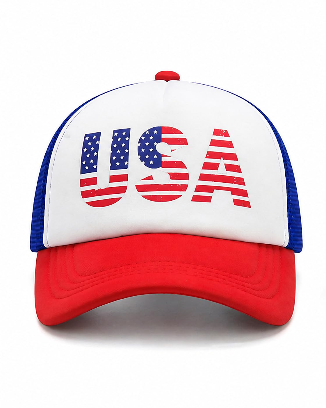 American Flag Trucker Hat D950566