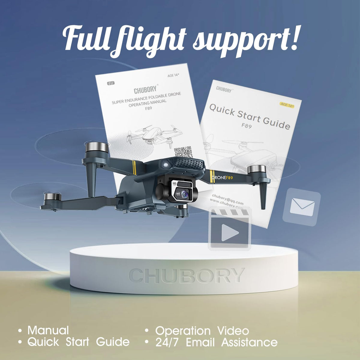 4K Camera Drone with 3 Batteries M473
