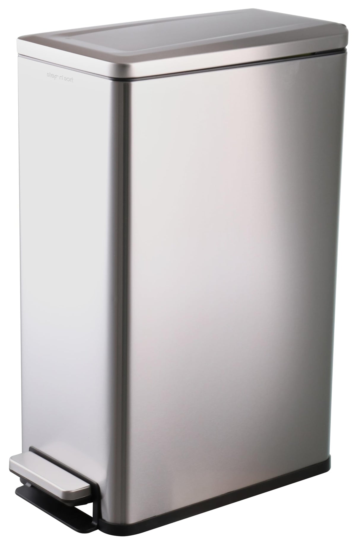 43L Dual Recycling Bin Stainless Steel J884428