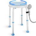 Foldable Adjustable Swivel Bath Seat Shower Chair Stool R347