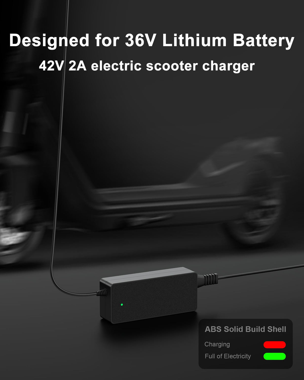 42V 2A Electric Scooter Charger Z322