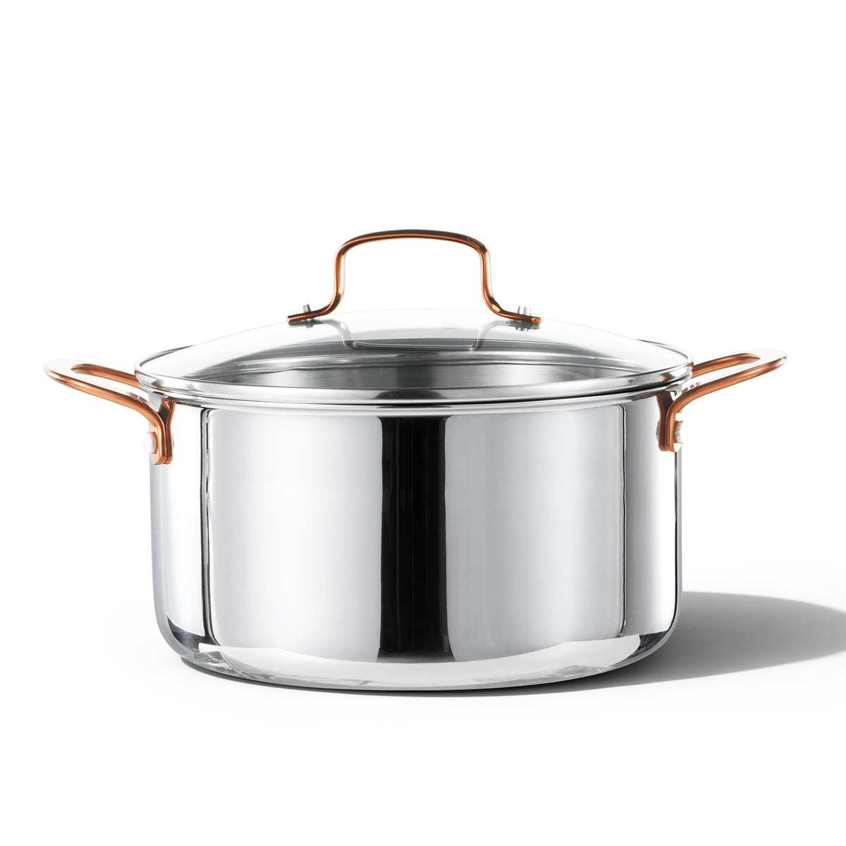 8 Qt Tri-Ply Stainless Steel Stockpot with Lid U42322