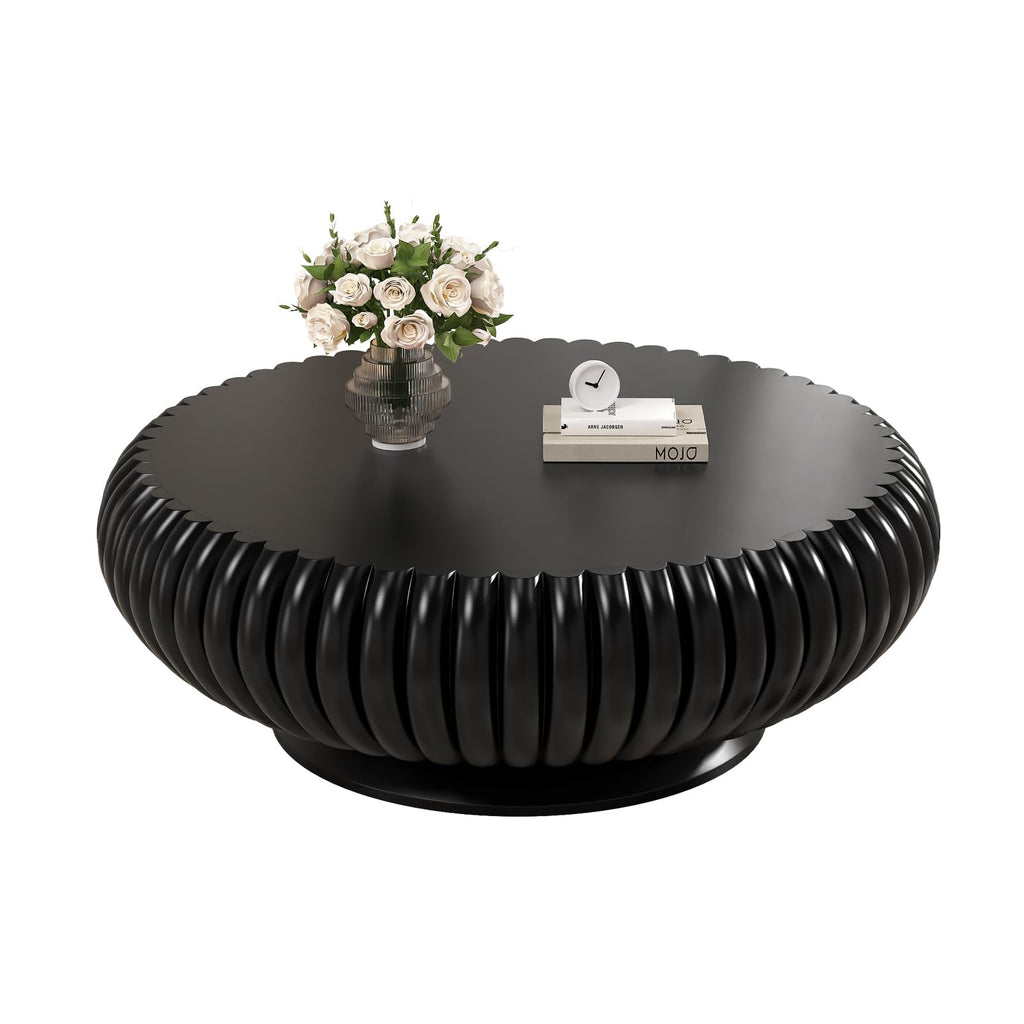 Round Fluted Drum Coffee Table M499522