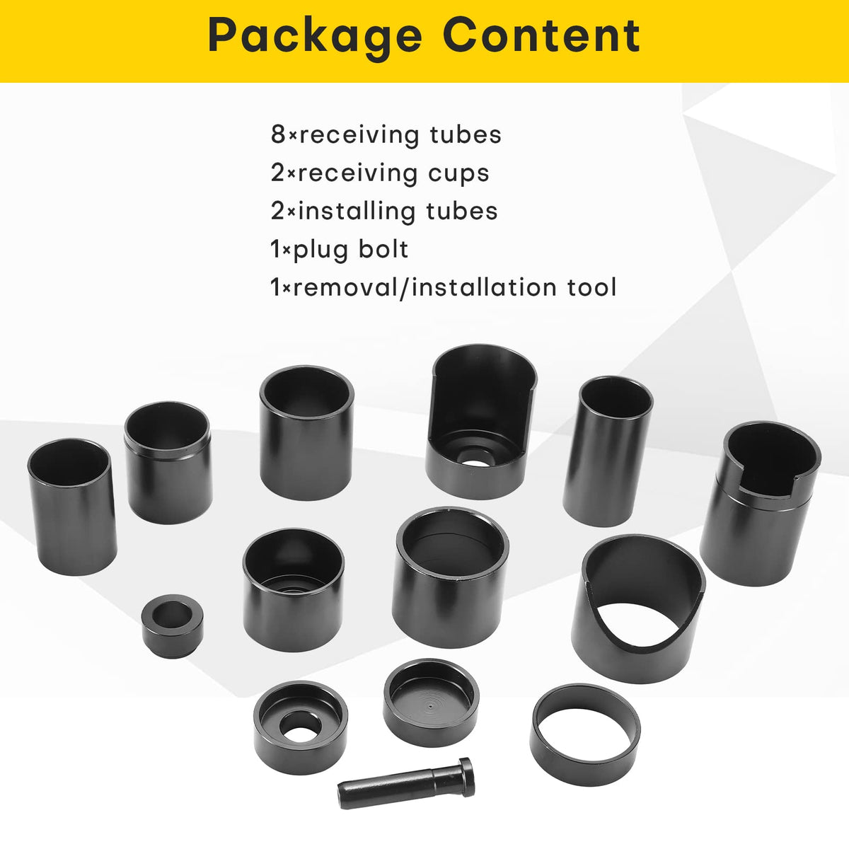 14PCS Ball Joint Remover Installer Adapter Tool Set F111