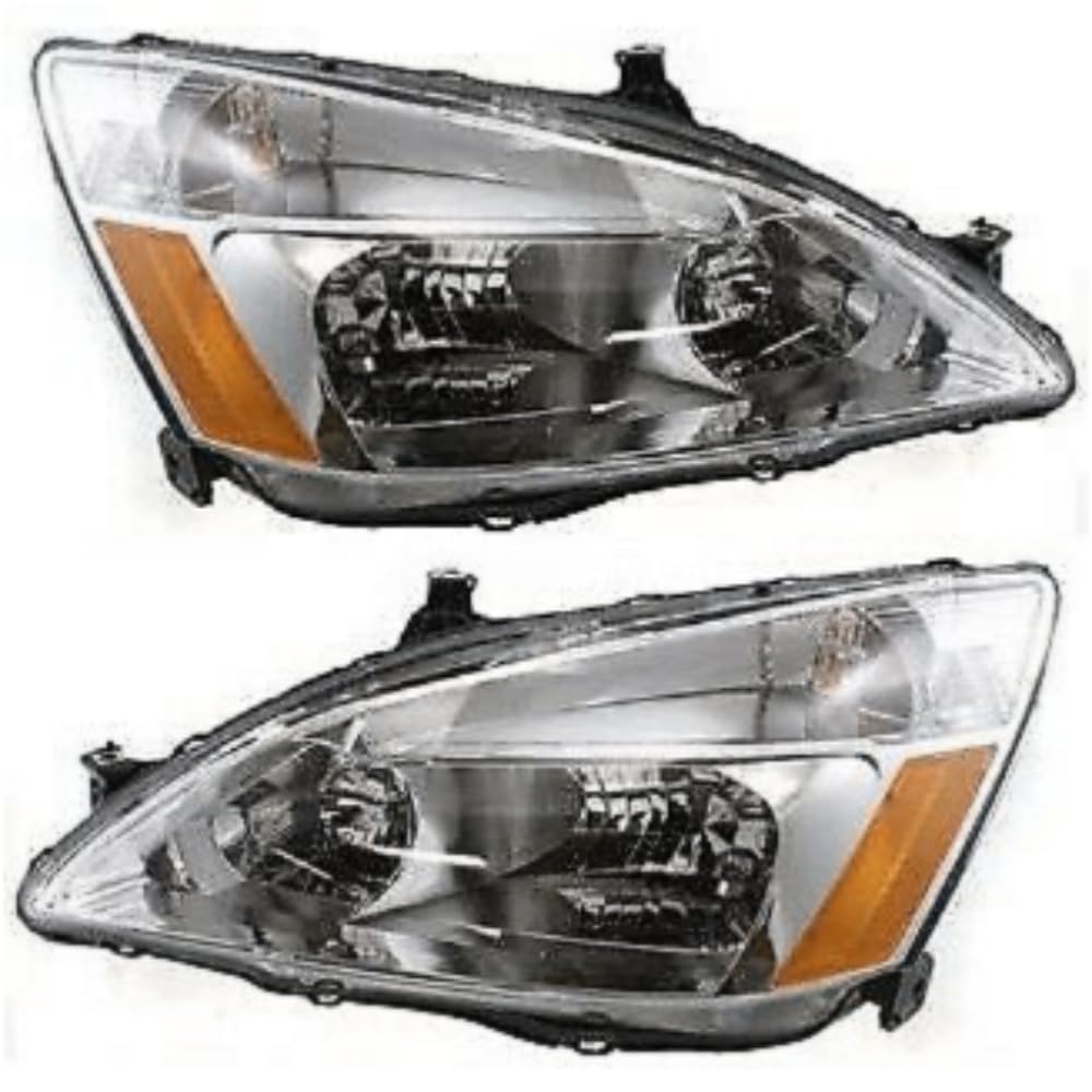 Headlight Set Left Right Clear Lens M871