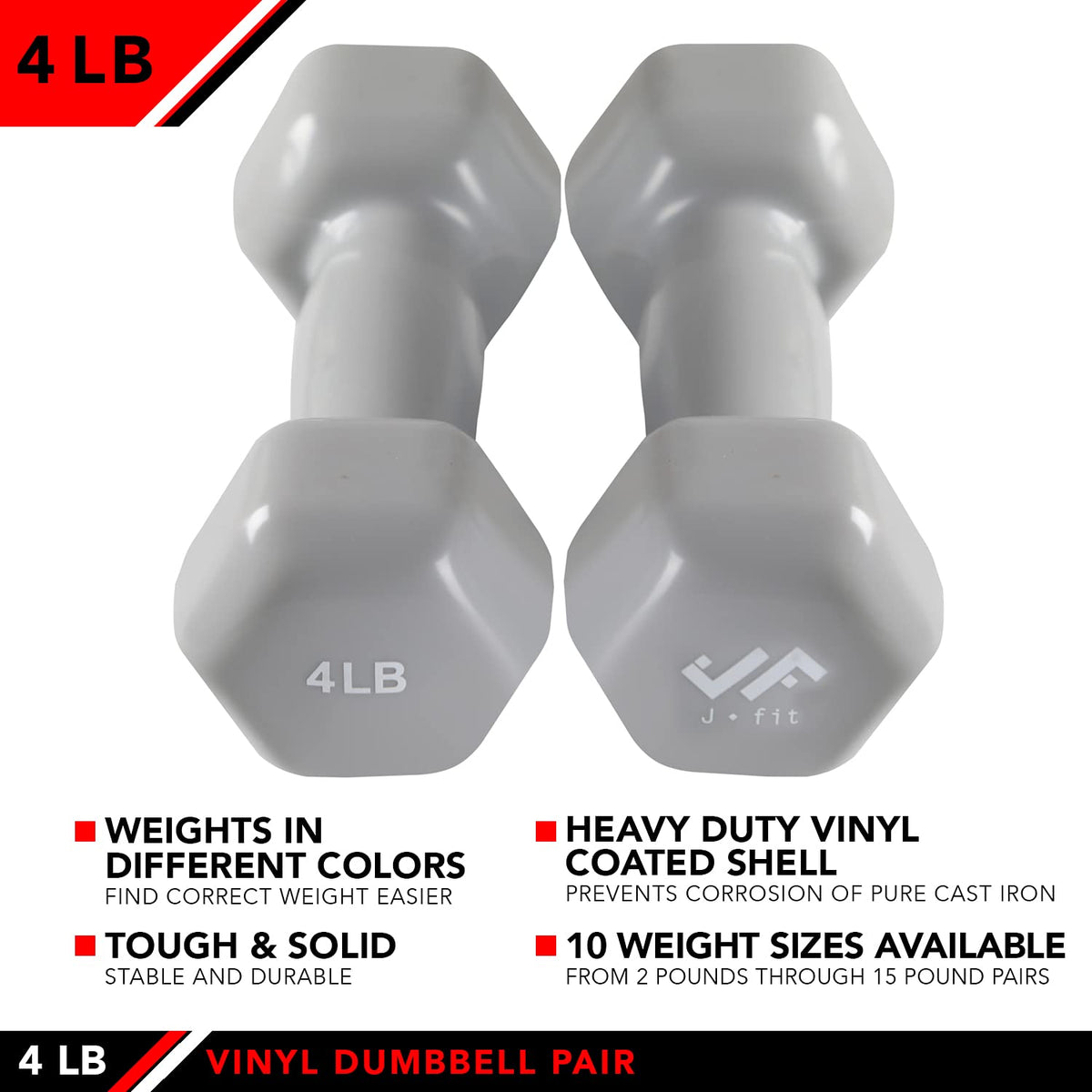 Neoprene & Vinyl Coated Dumbbell Pairs or Sets X75845