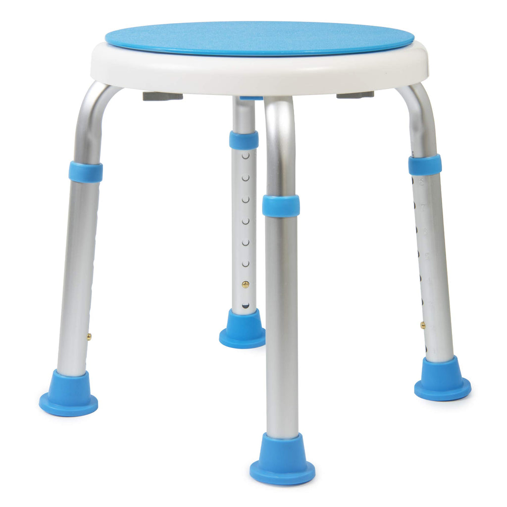 Adjustable Swivel Shower Stool Bench with Anti-Slip Rubber Tips C833