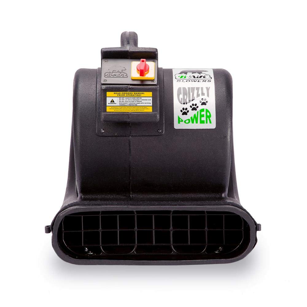 1 HP 3550 CFM Air Mover Carpet Dryer Floor Fan Black R852519