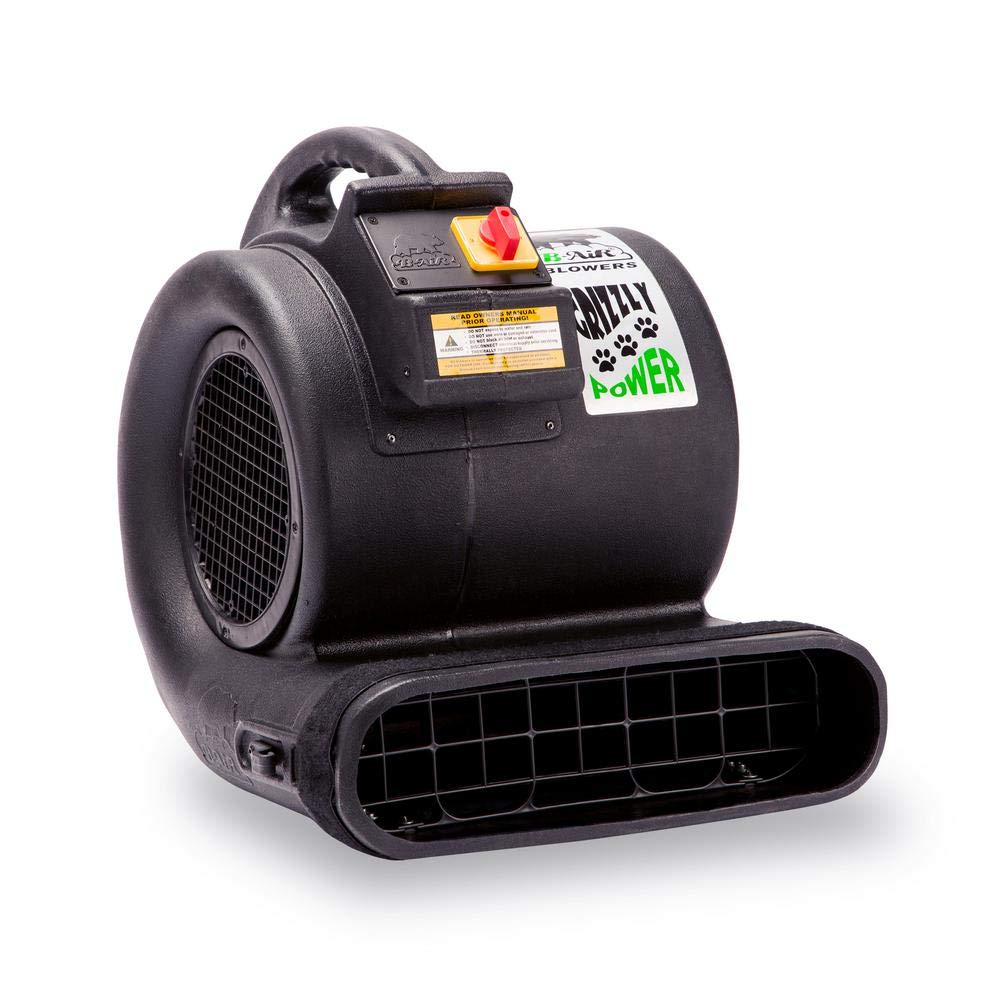 1 HP 3550 CFM Air Mover Carpet Dryer Floor Fan Black R852519