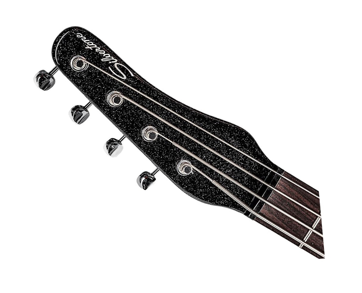 Black Silver Flake Short Scale Bass Q798660