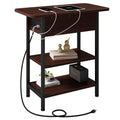 Narrow Side Table with Storage N9641