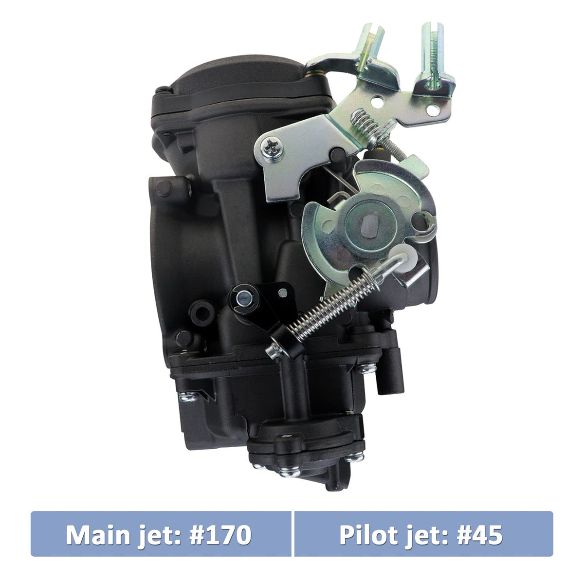 CV40 Carburetor with Fuel Filter Spark Plug Jets R440