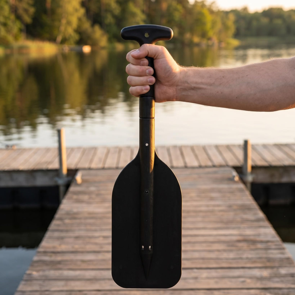 Telescopic Kayak Paddle Aluminum T-Handle X694