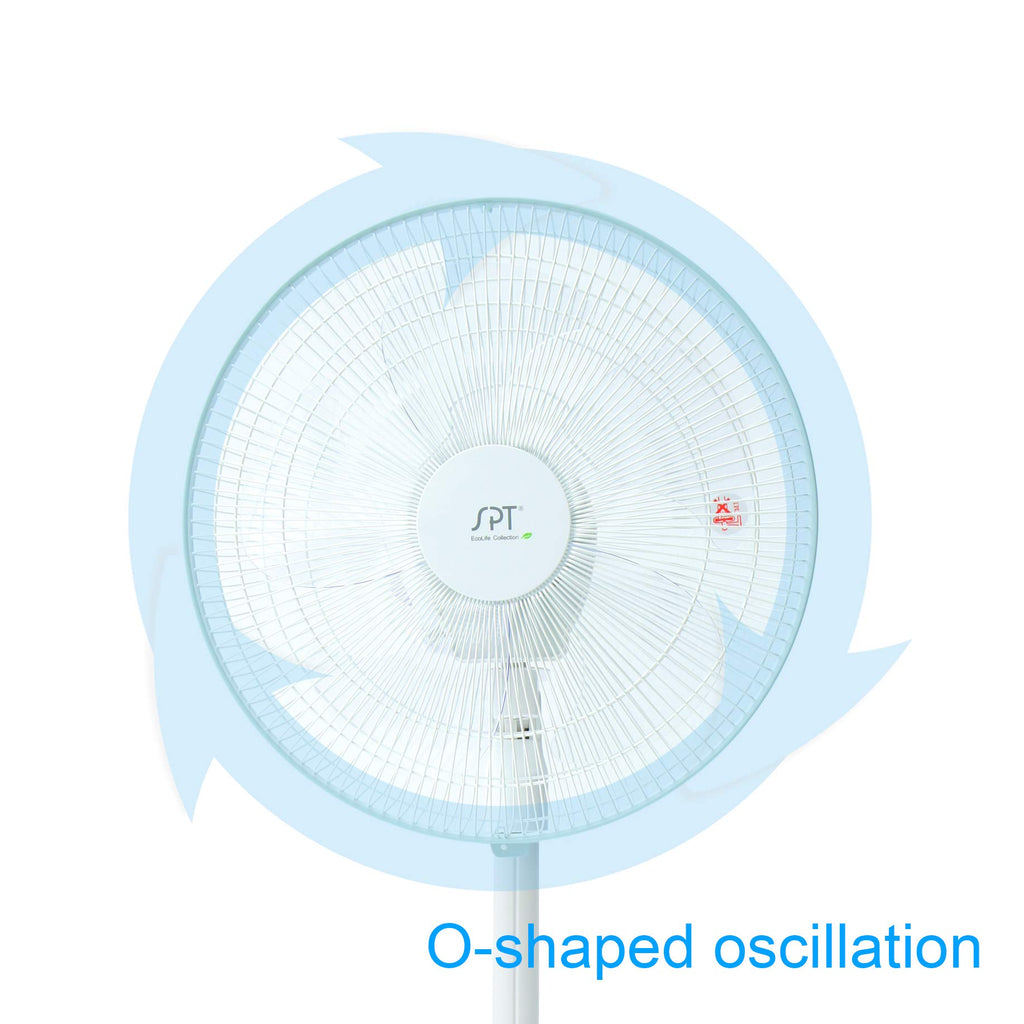 16″ Oscillating Standing Fan K12905