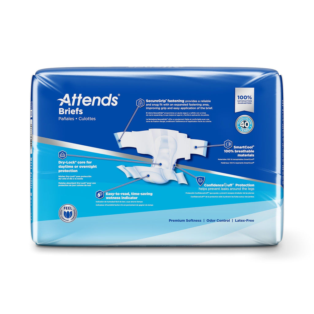 Large Ultimate Absorbency Adult Incontinence Briefs 72ct Q197987
