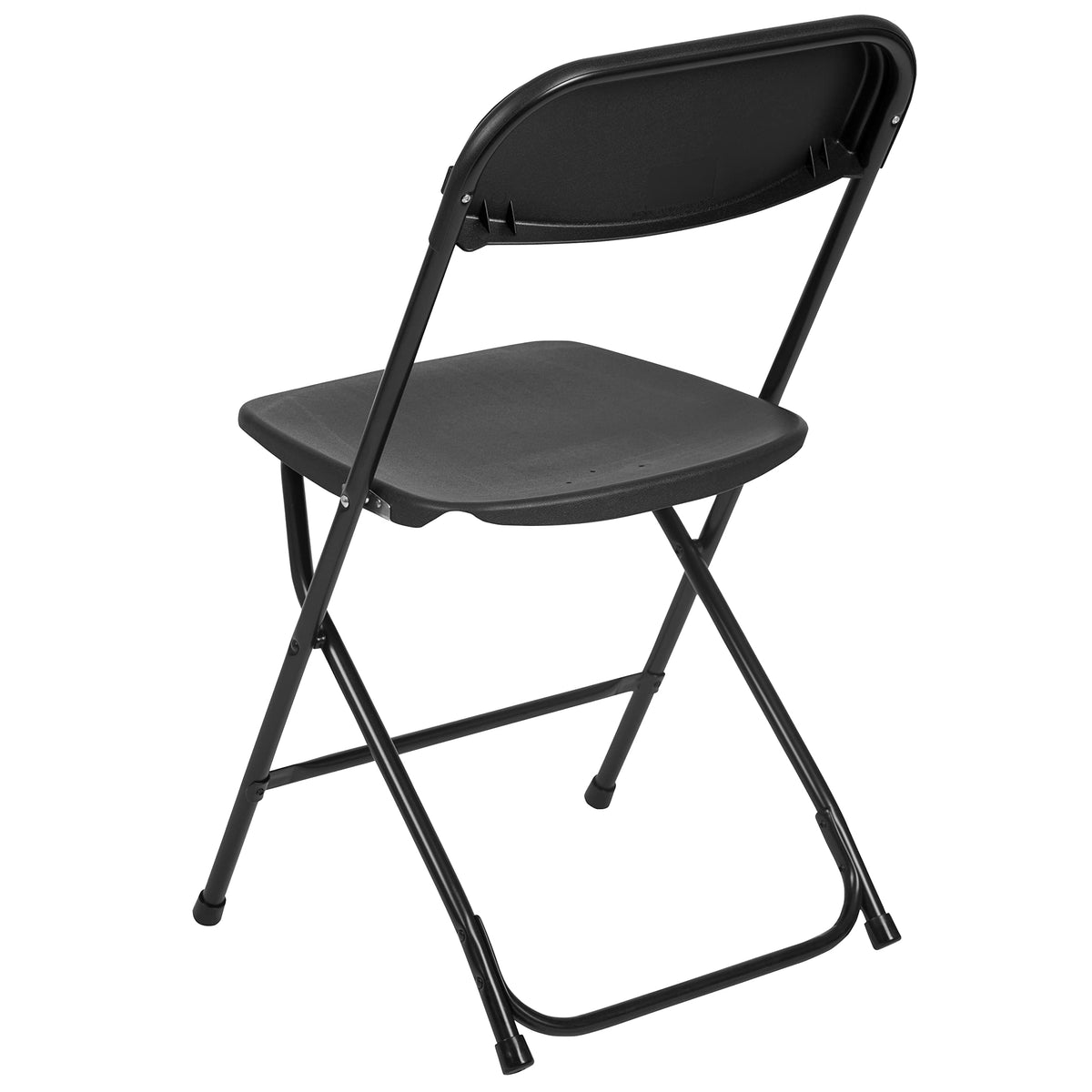 Black Plastic Folding Chair 10-Pack C26006