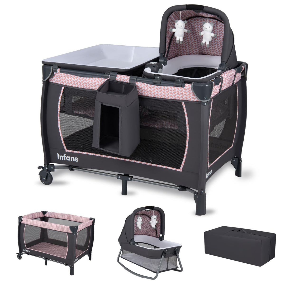 5 in 1 Pack and Play with Bassinet F43741