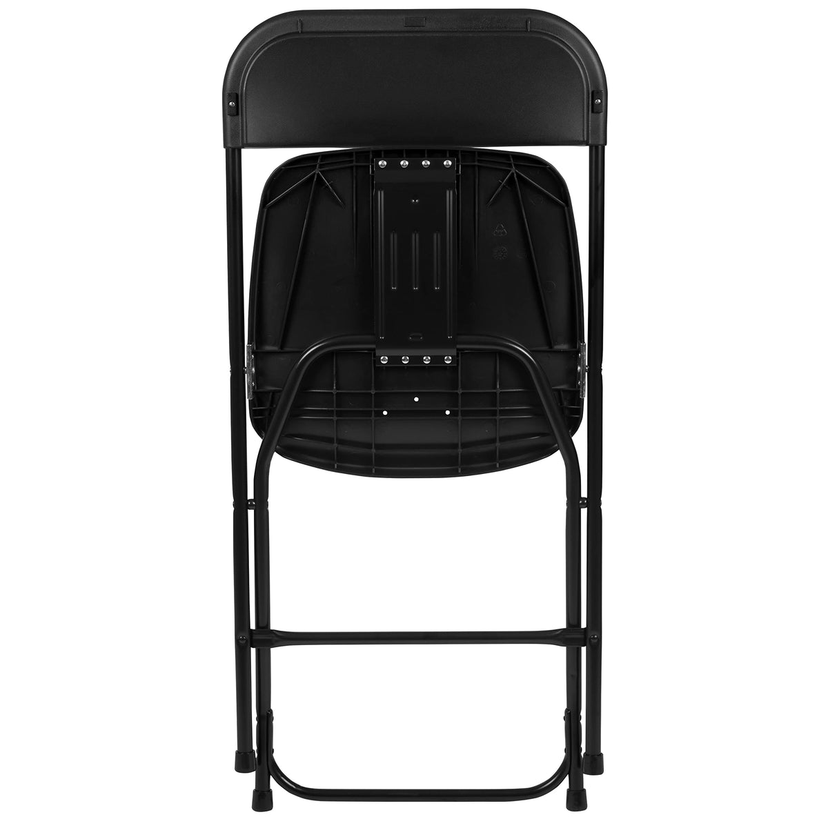 Black Plastic Folding Chair 10-Pack C26006