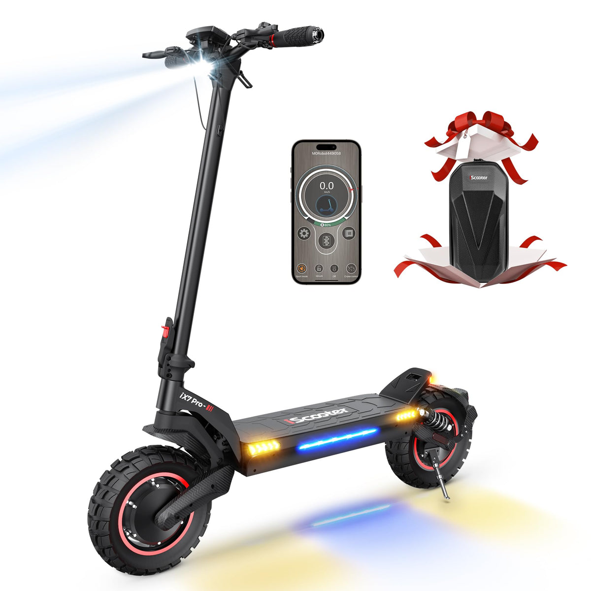 Electric Scooter with Off-Road Tires H50107