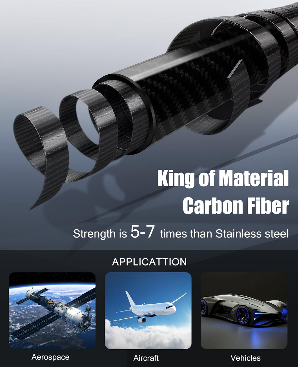 Carbon Fiber Flag Pole I443