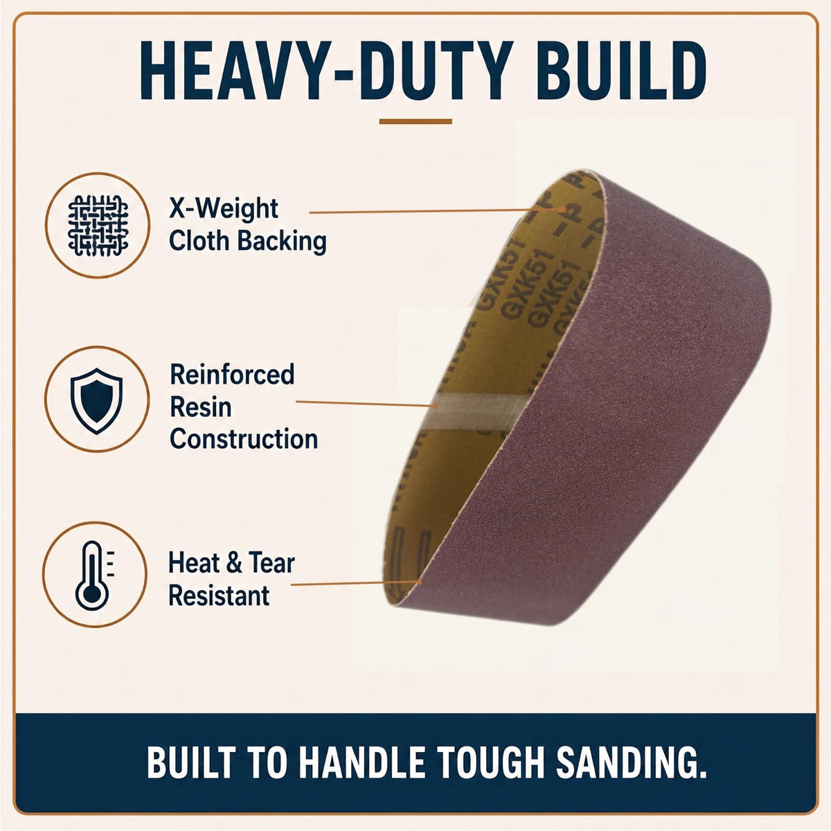 4x36 Aluminum Oxide Sanding Belts, 12 Pack M9541