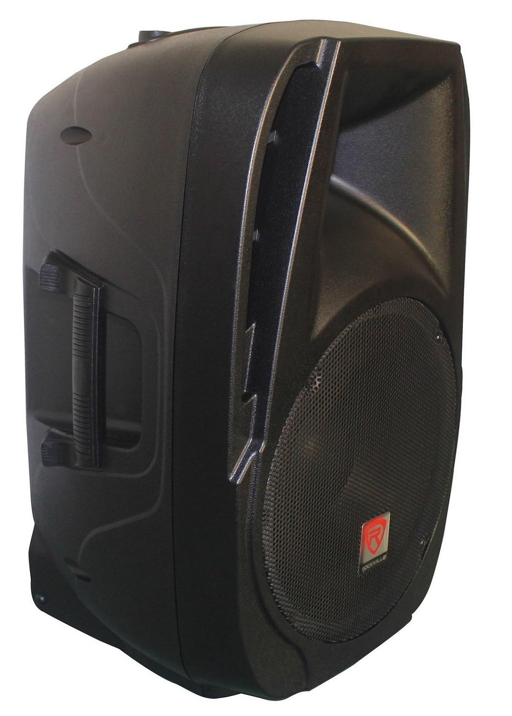 12" Passive PA Speaker System with Metal Wired Mics and Stands X13626