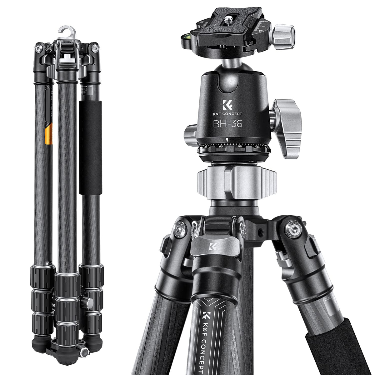 Carbon Fiber Camera Tripod K5558
