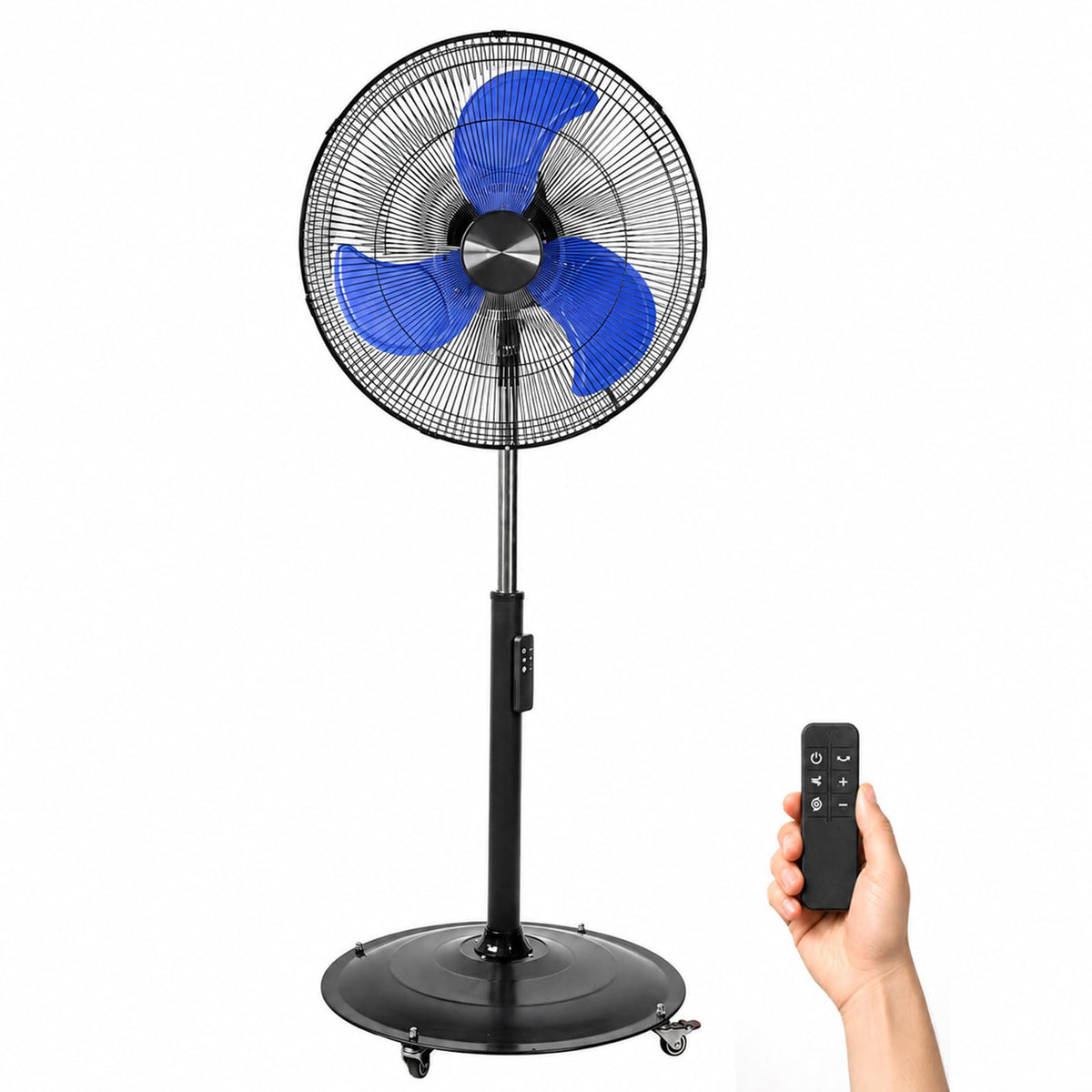 20 Inch Oscillating Pedestal Fan with Remote Control Y3278
