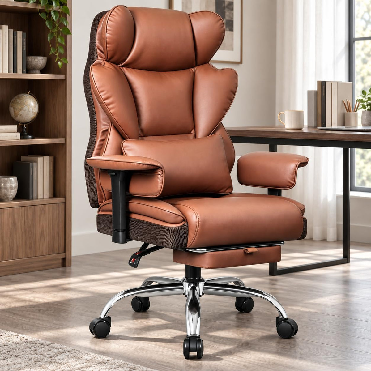 Big and Tall Office Chair 500 lbs PU Leather A870352