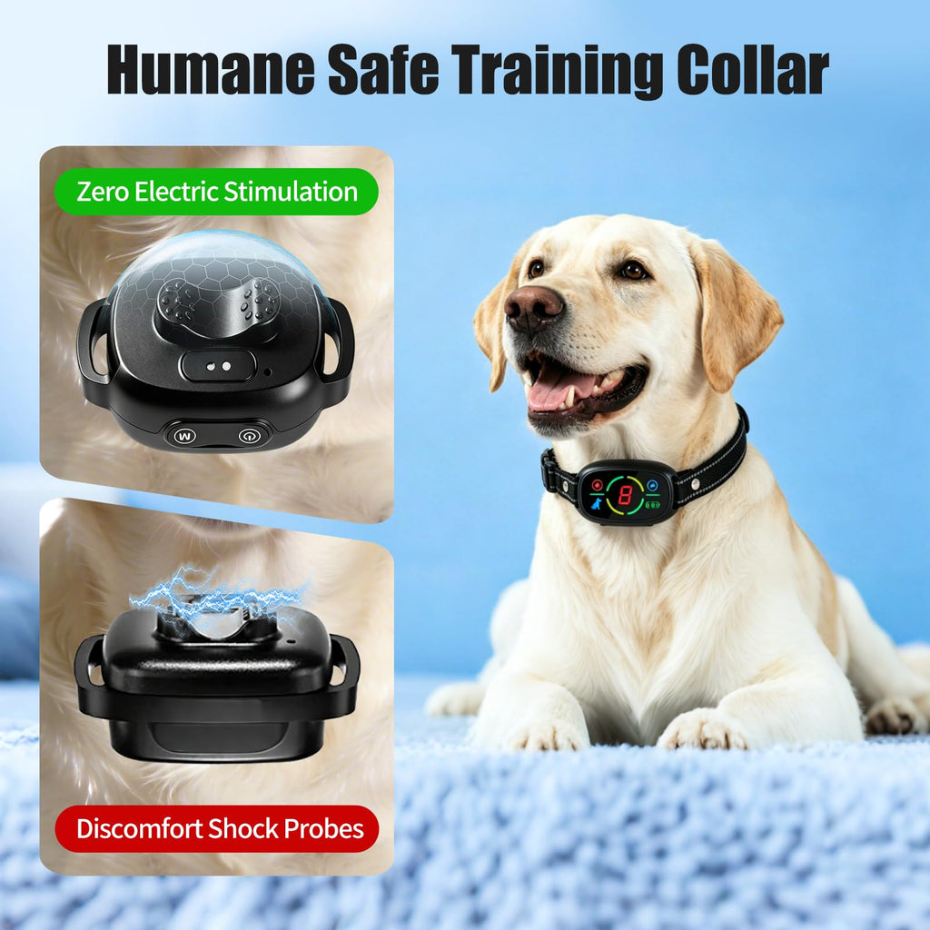 Rechargeable Dog Bark Collar with 3 Beep & Vibration Modes D79725