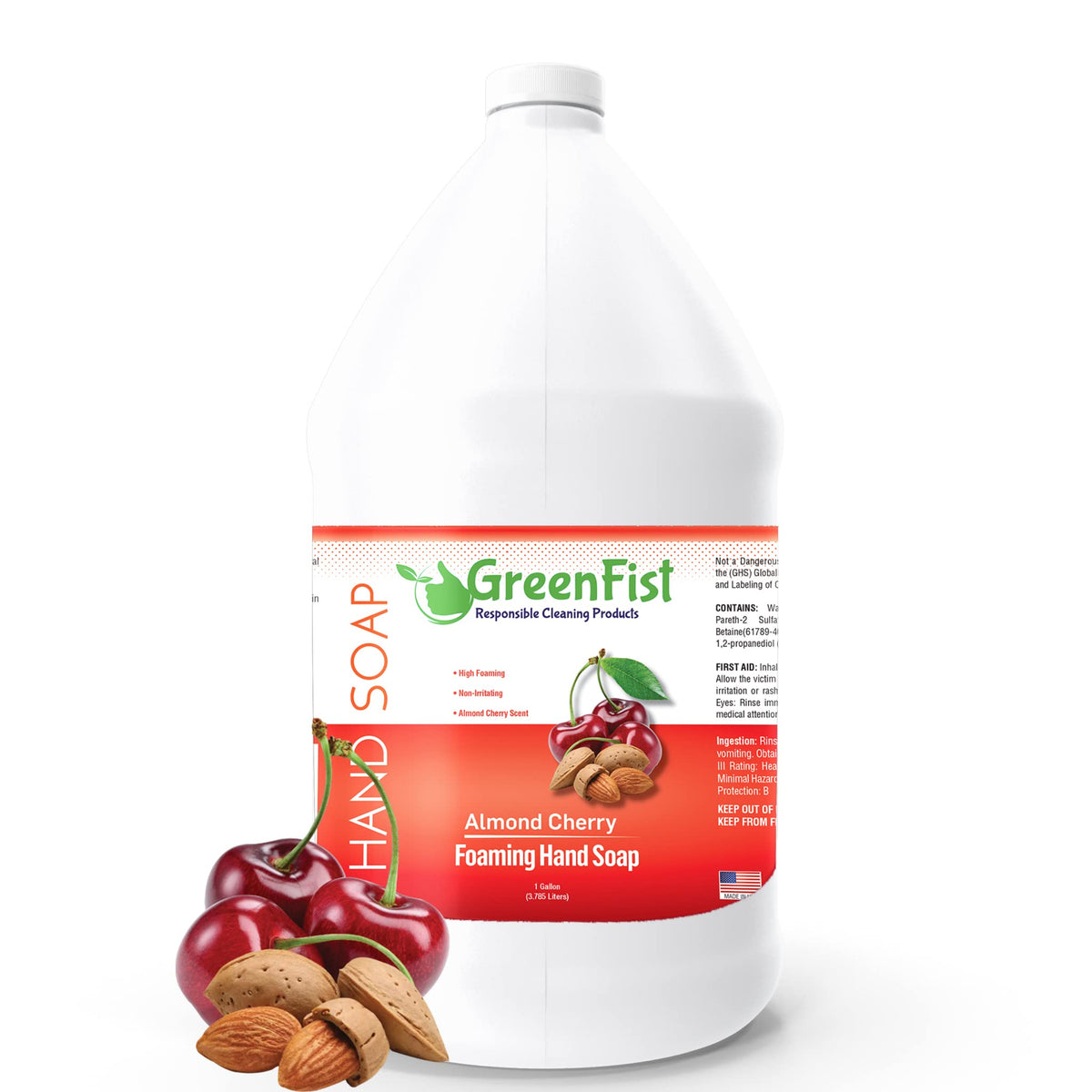 Almond Cherry Scent Foaming Hand Soap Refill 128 ounce X71583