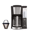 12-Cup Programmable Coffee Maker with 60 oz. Water Reservoir, Black/Stainless Steel D43946