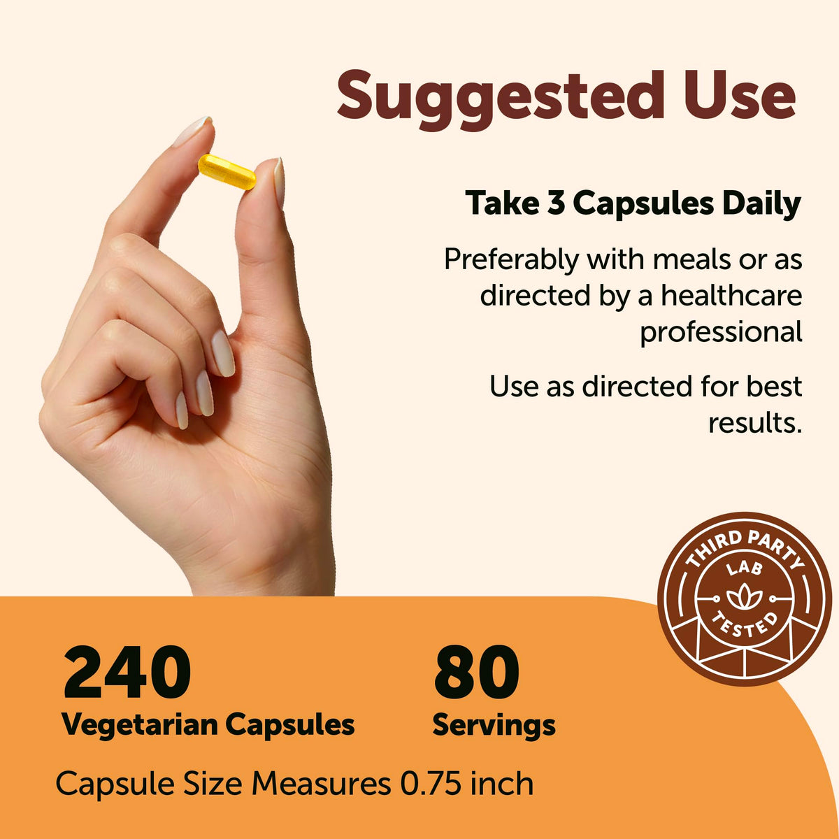 Berberine HCl with Ceylon Cinnamon 1,500 mg 240 Vegetarian Capsules Y87032