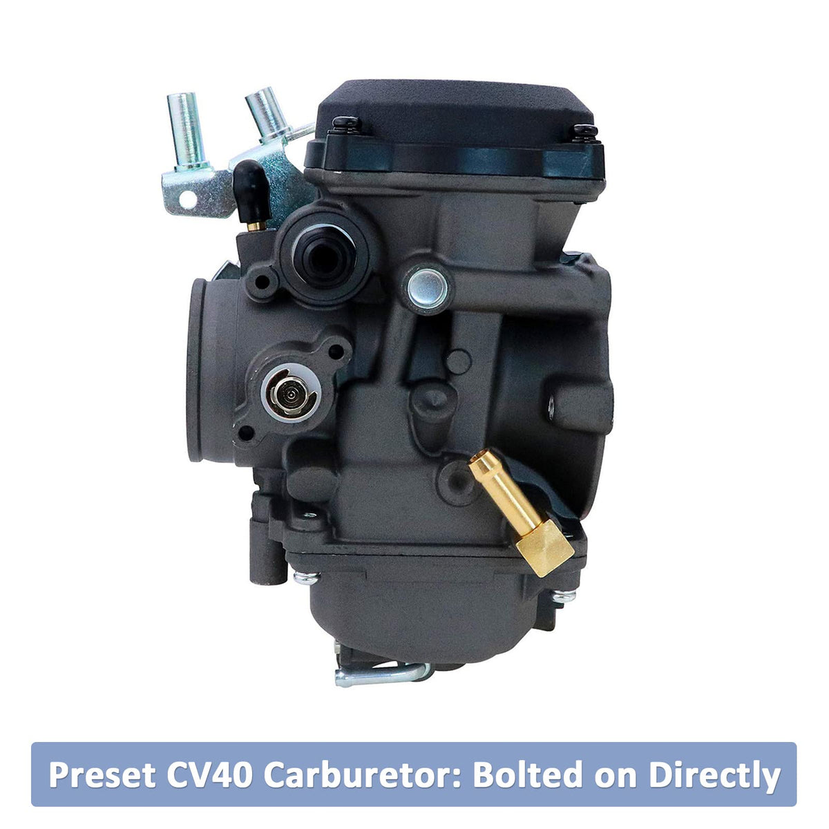 CV40 Carburetor with Fuel Filter Spark Plug Jets R440